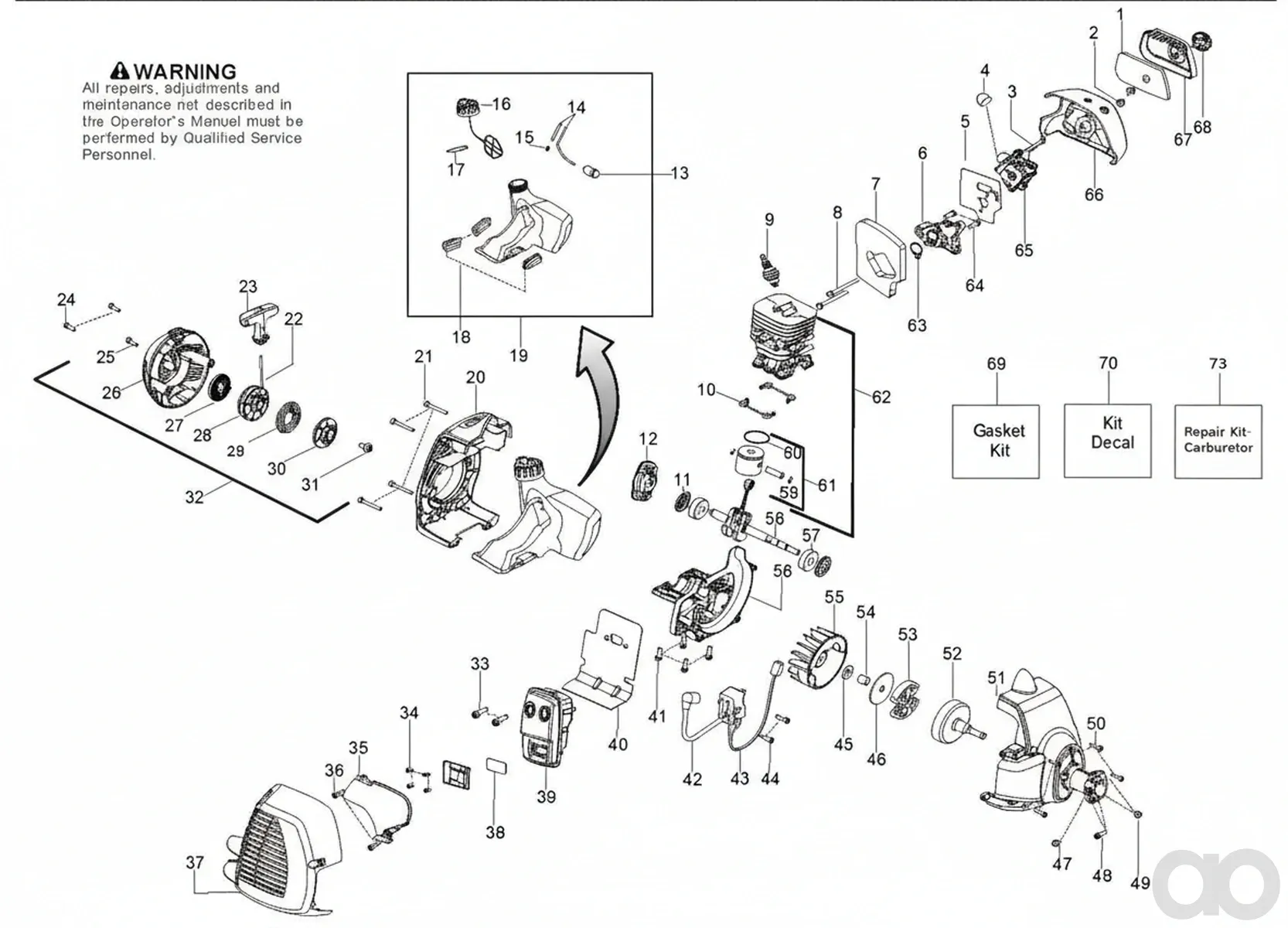 Husqvarna-579063101 - STARTER HOUSING ( )
