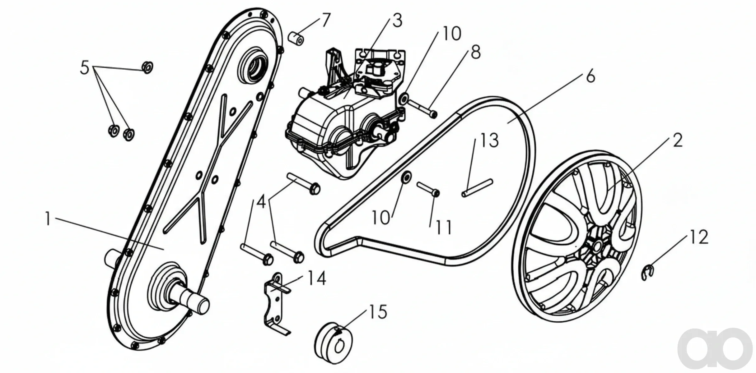 Husqvarna-580316401 - DRIVE BELT (BELT)