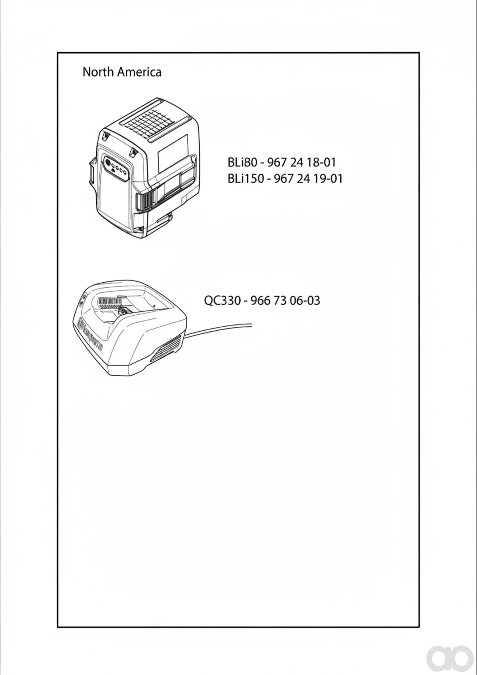 Husqvarna-967241801 - BATTERY ( )