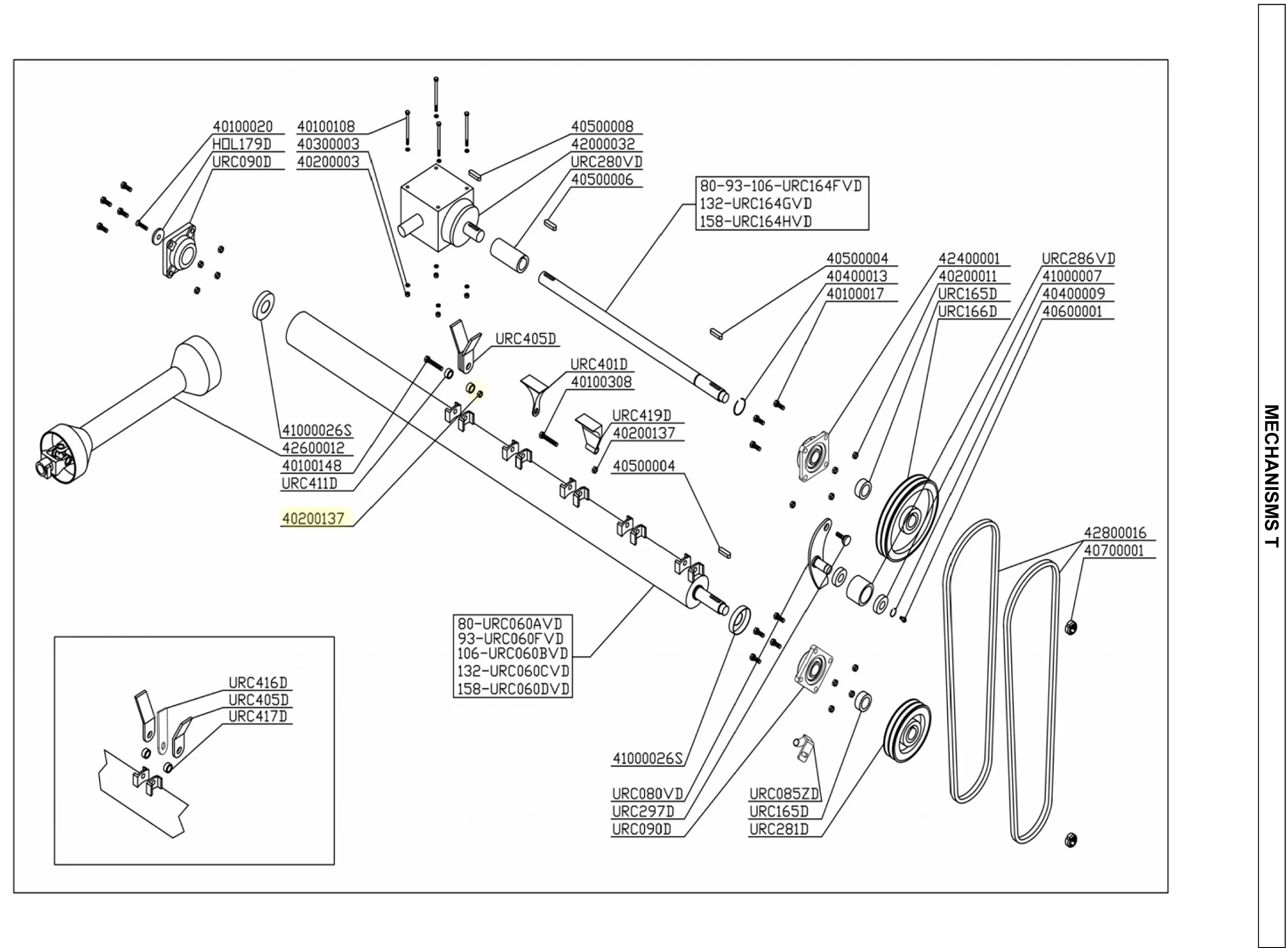 Del Morino - 40200137 - MB12 Conelox Nut ZN