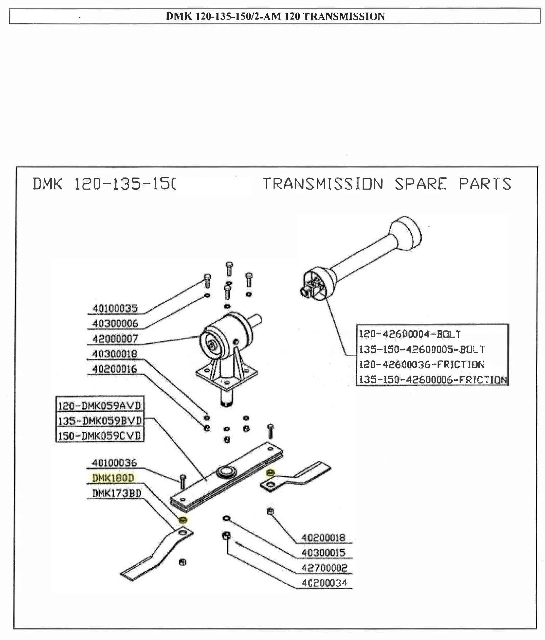 Del Morino - DMK180D - Blade Ring 20-40-13