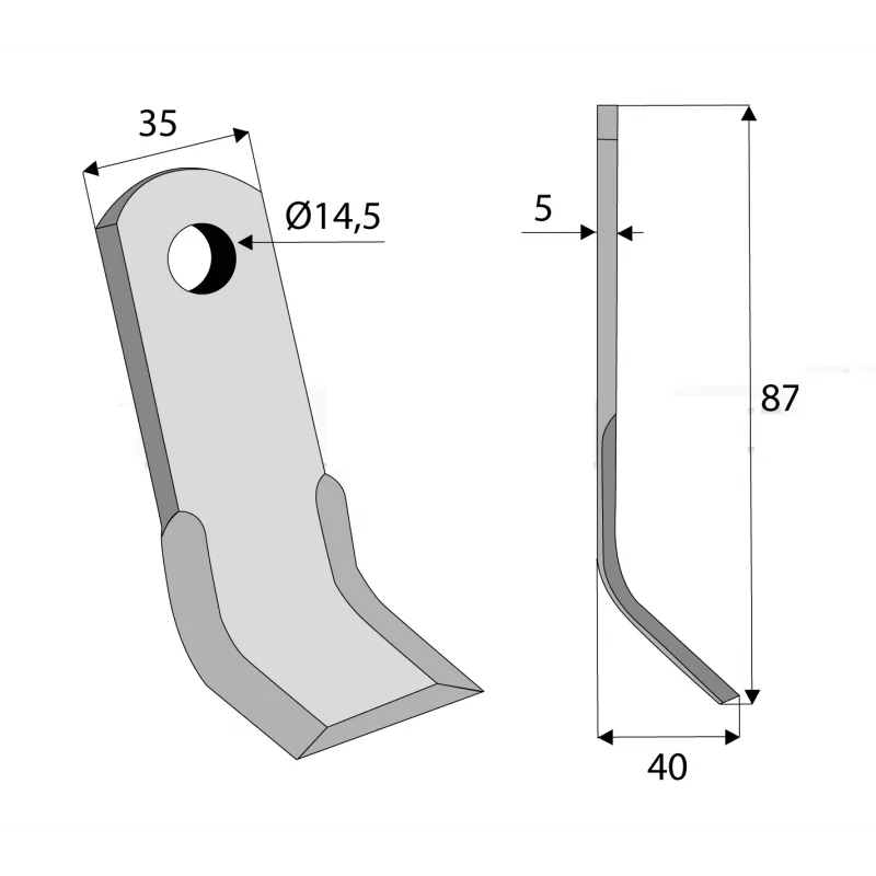 Del Morino - URC405D - Funny Y Blade