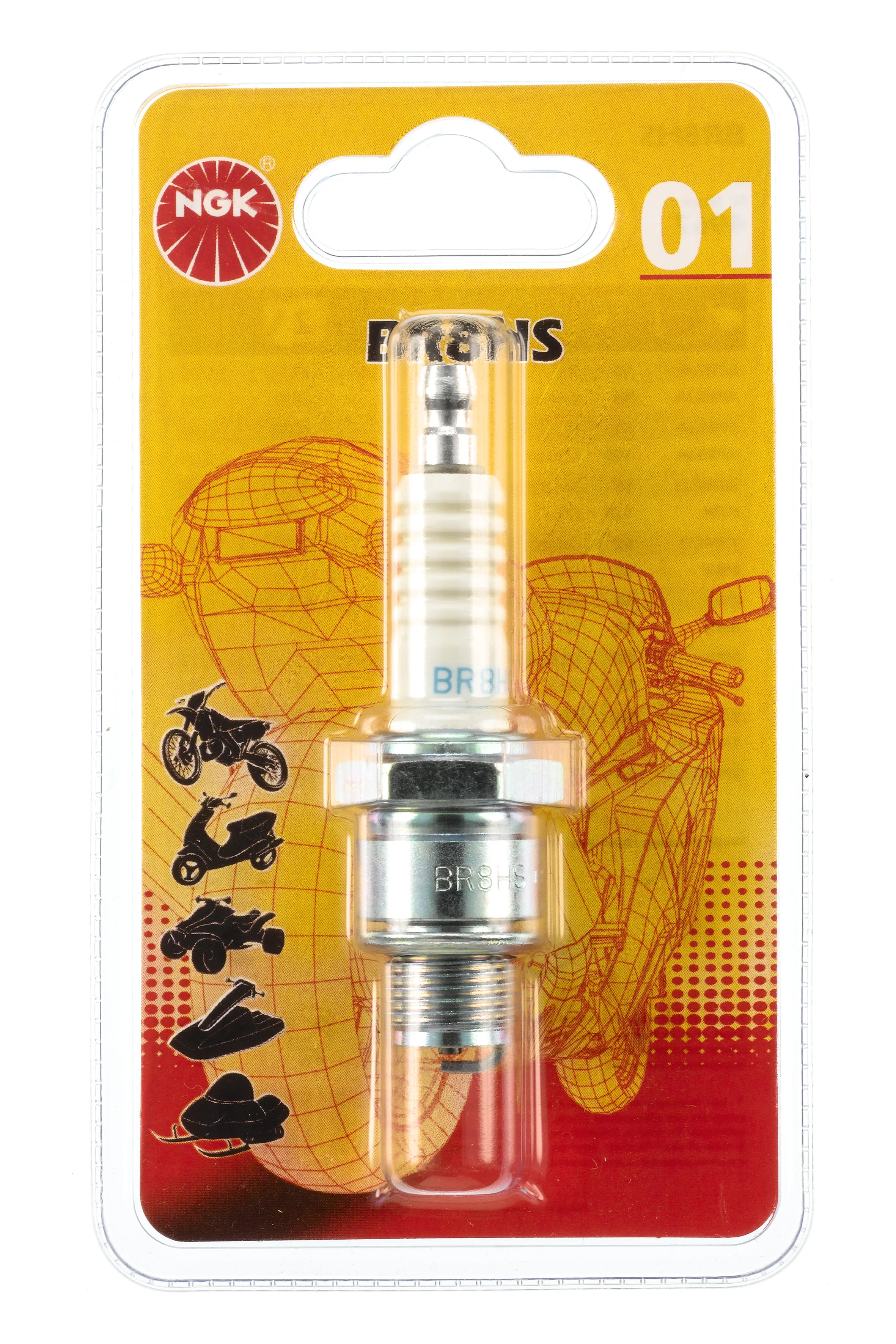 NGK - BR8HSBL - BL12RNO1 Blister