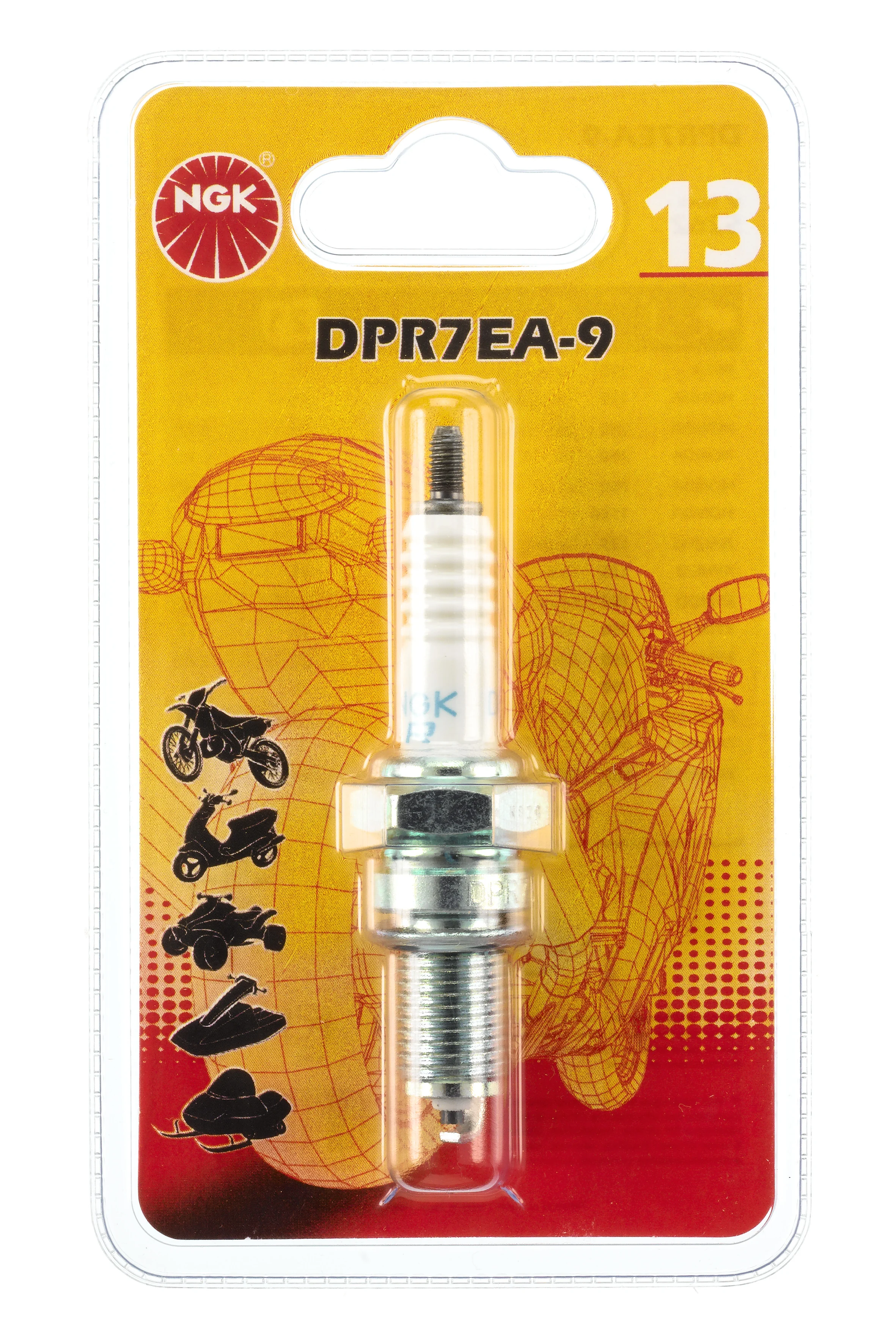 NGK - DPR7EA9BL - Spark Plug BL12RNO13 Blister