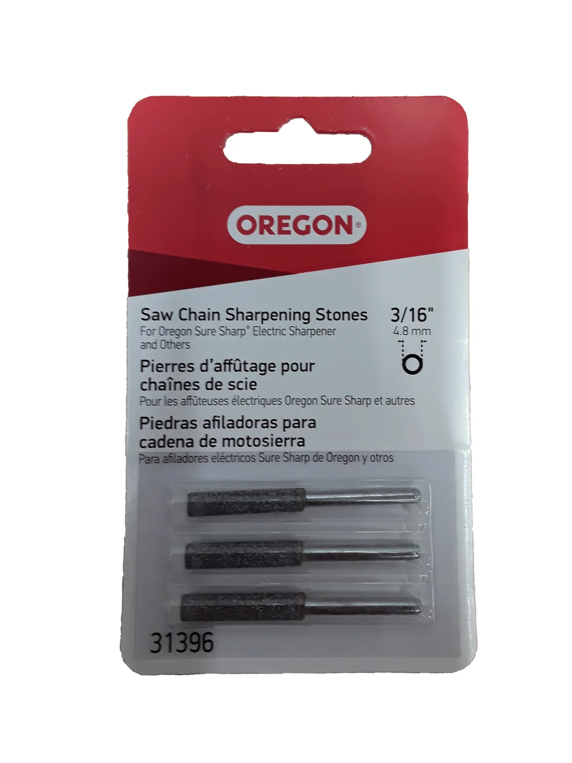 Oregon - 31396 - Grinding Wheel 3/16 Inches 3/Blister