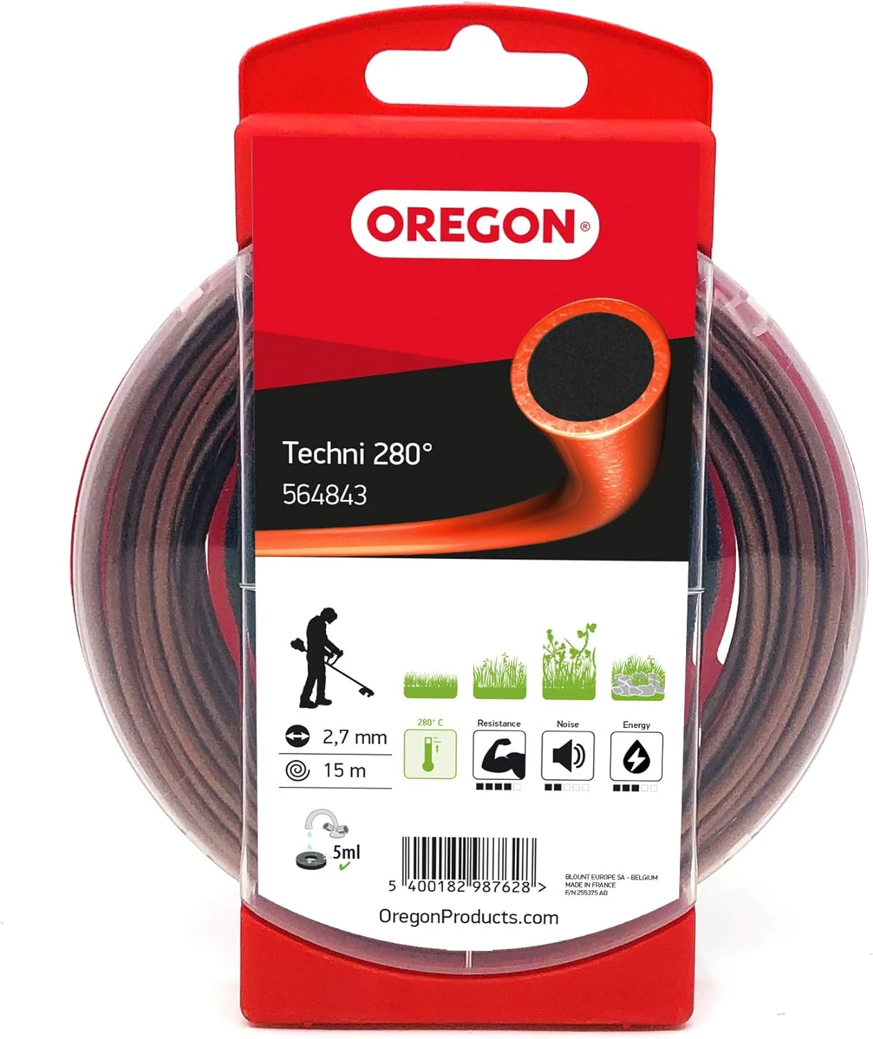Oregon - 564843 - Techni 280°/HEATMAX, 2.7 MM 15M