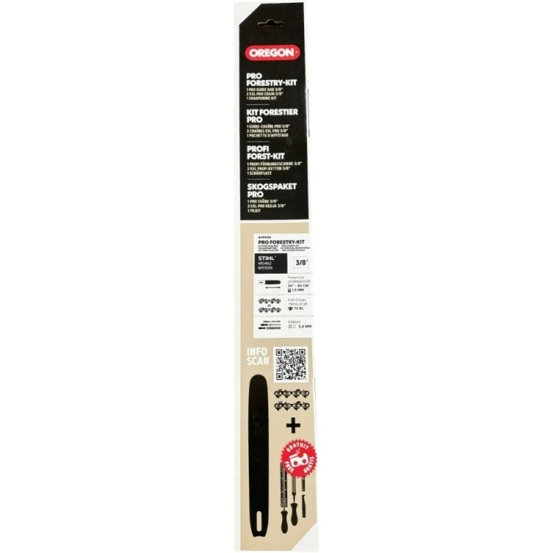 Oregon - 649555 - Professional Forestry Kit 3/8 40CM 60DL