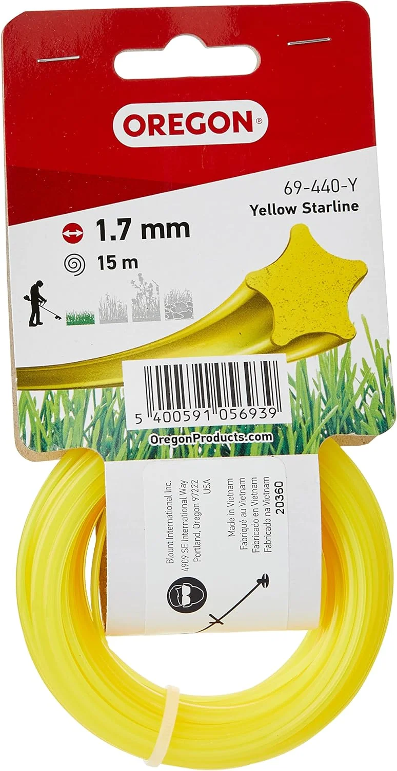 Oregon - 69440Y - Yellow Star Line 1.7 MM 15M