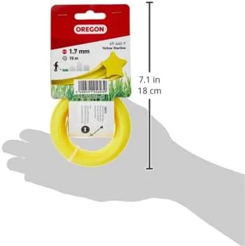 Oregon - 69440Y - Yellow Star Line 1.7 MM 15M
