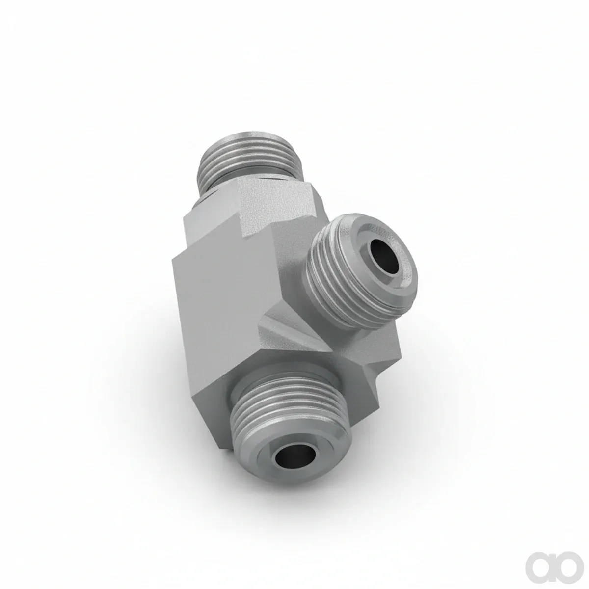John Deere - 38H5165 - Tee Fitting - ADJ STUD RUN TEE (SDRT), ORFS
