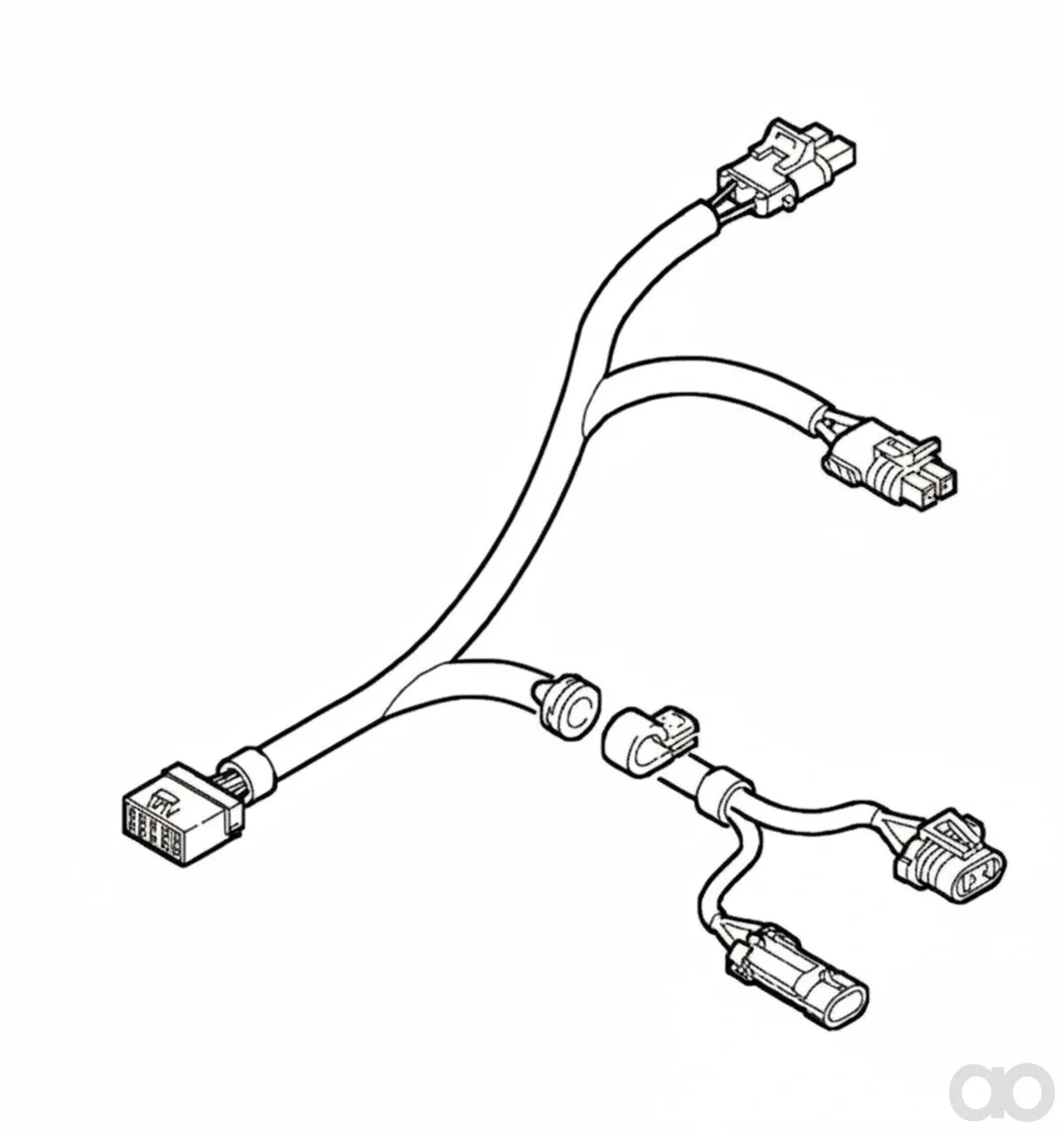 John Deere - AH204553 - Wiring Harness