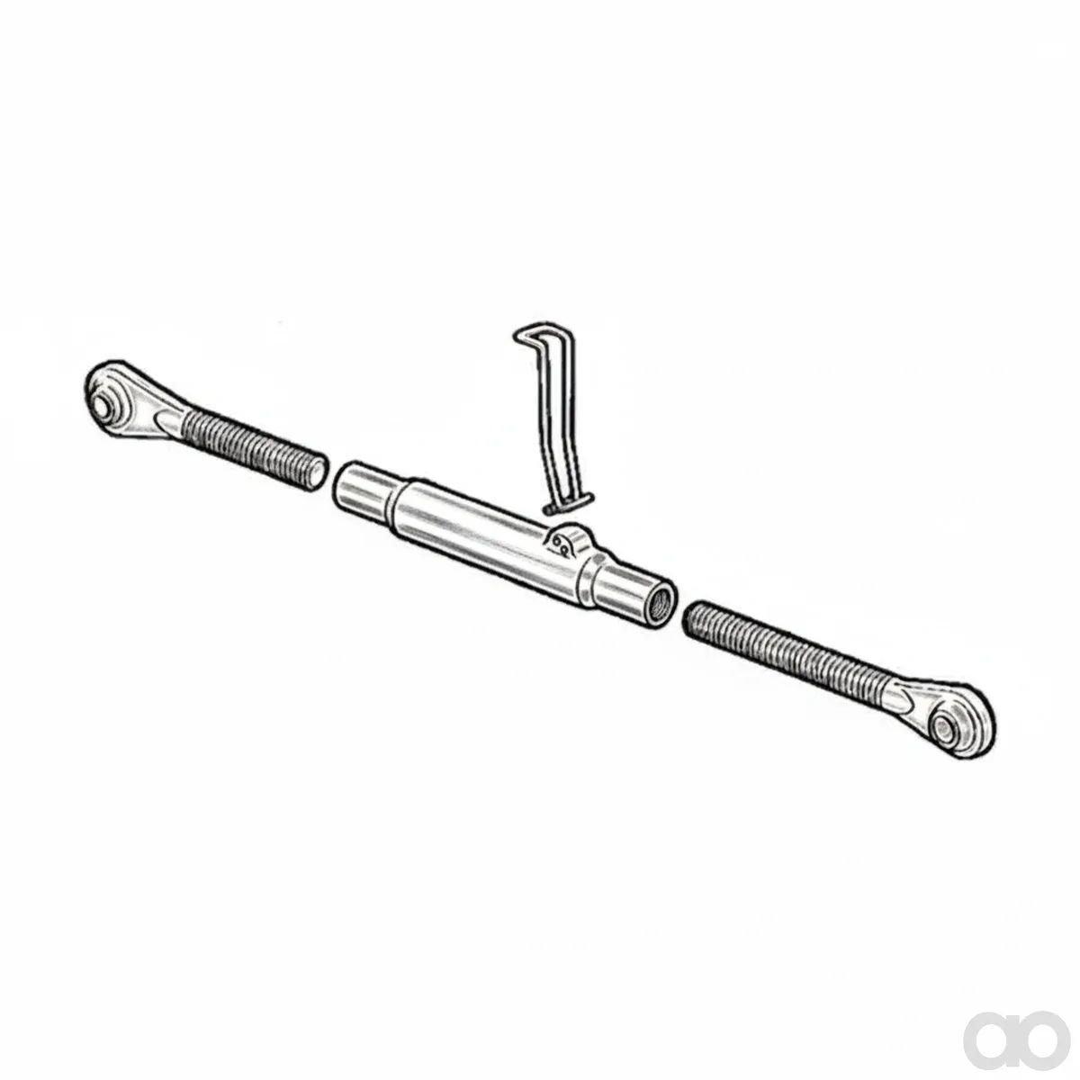 John Deere - AL67290 - Center Link - Center Link Assembly