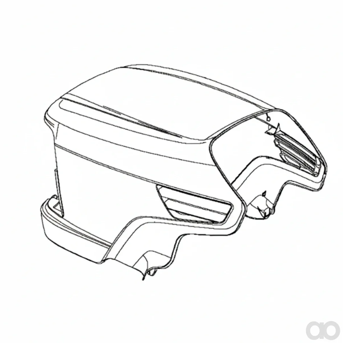 John Deere - AM132689 - Hood - HOOD, HOOD, M142202 CARTONED