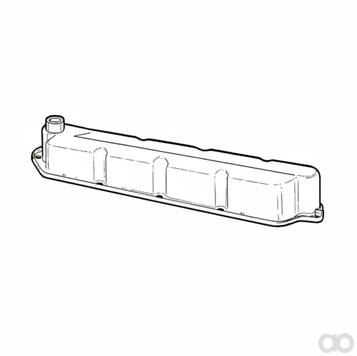 John Deere - AT18015 - Valve Cover - Rocker Arm Cover, 4 Cyl.