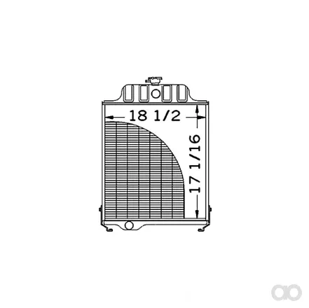 John Deere - AT20797 - Radiator