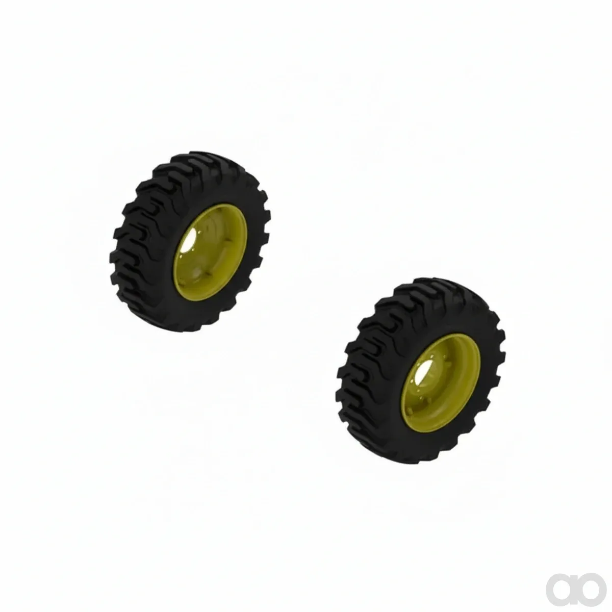 John Deere - BLV10872 - Front Industrial Wheel Set