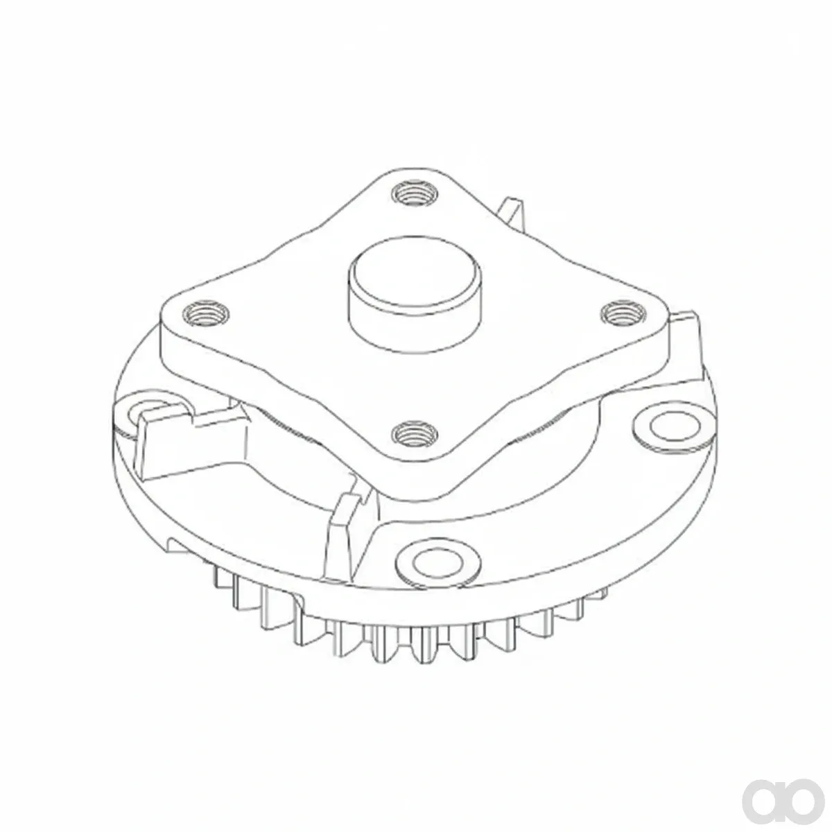 John Deere - DC49300 - Case - Housing, Complete Disk Bearing
