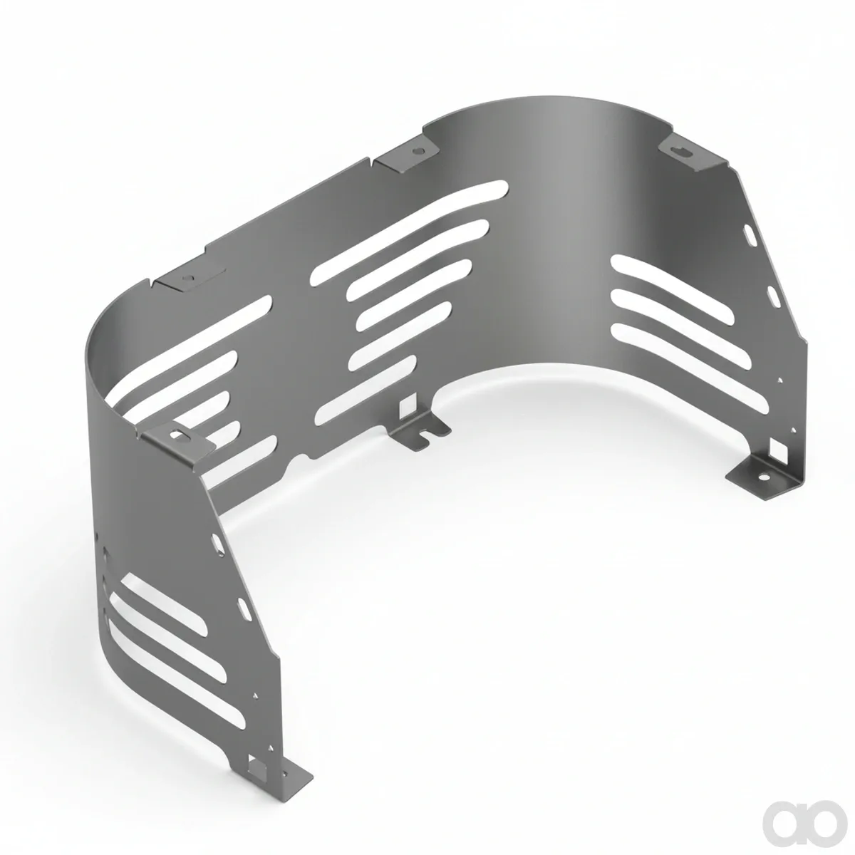 John Deere - M171137 - Guard - GUARD,ENGINE,LOWER(M171136 PAINTED)