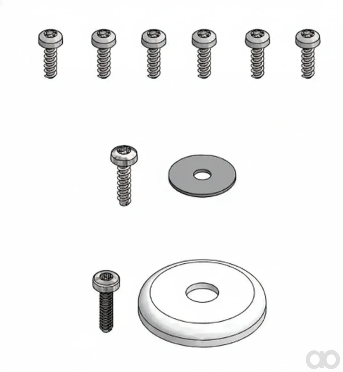 John Deere - MIA12477 - Fastener Set