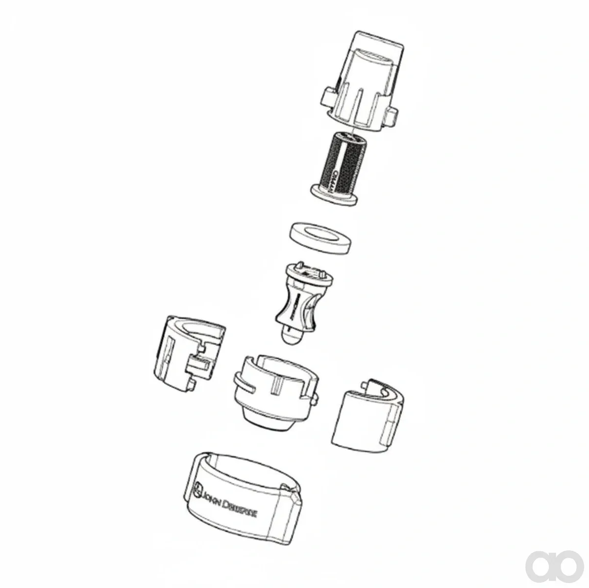 John Deere - PSXCQ3008 - White Nozzle