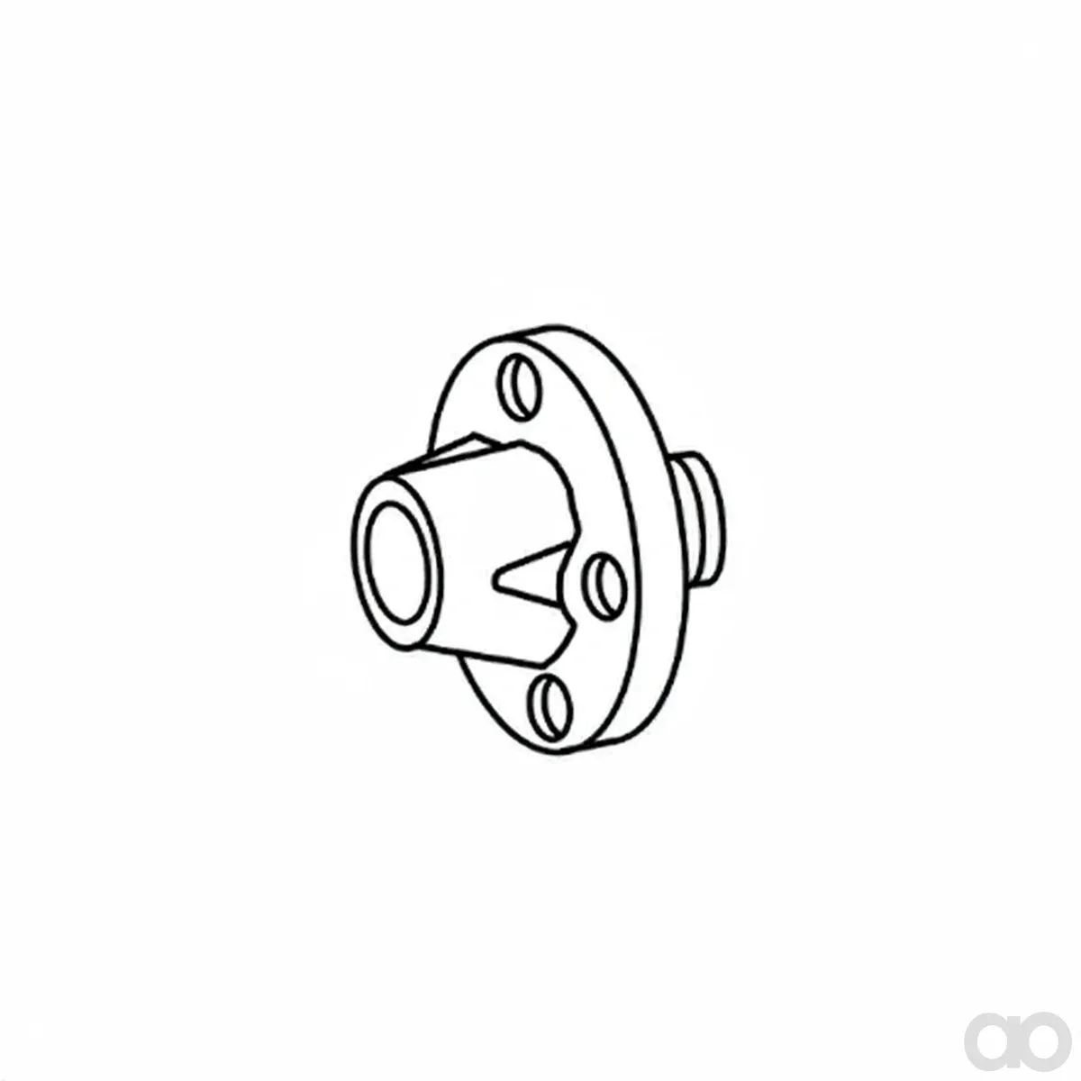 John Deere - R62188 - Hub in Fly Wheel 6610 Harvester