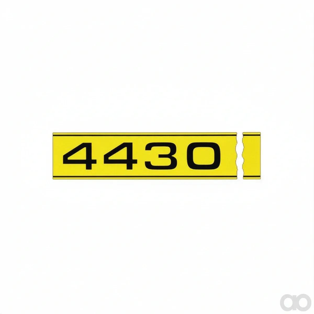 John Deere - R63423 - Label - LABEL, MODEL DESIGNATION, LH