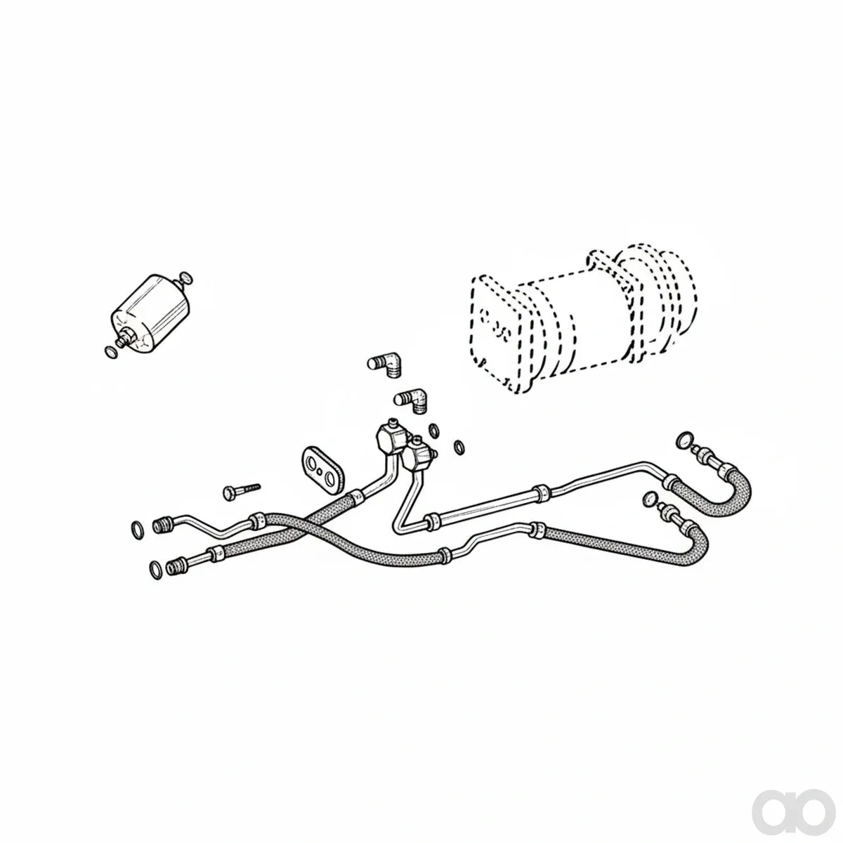 John Deere - RE62126 - Air Conditioning Modification Kit