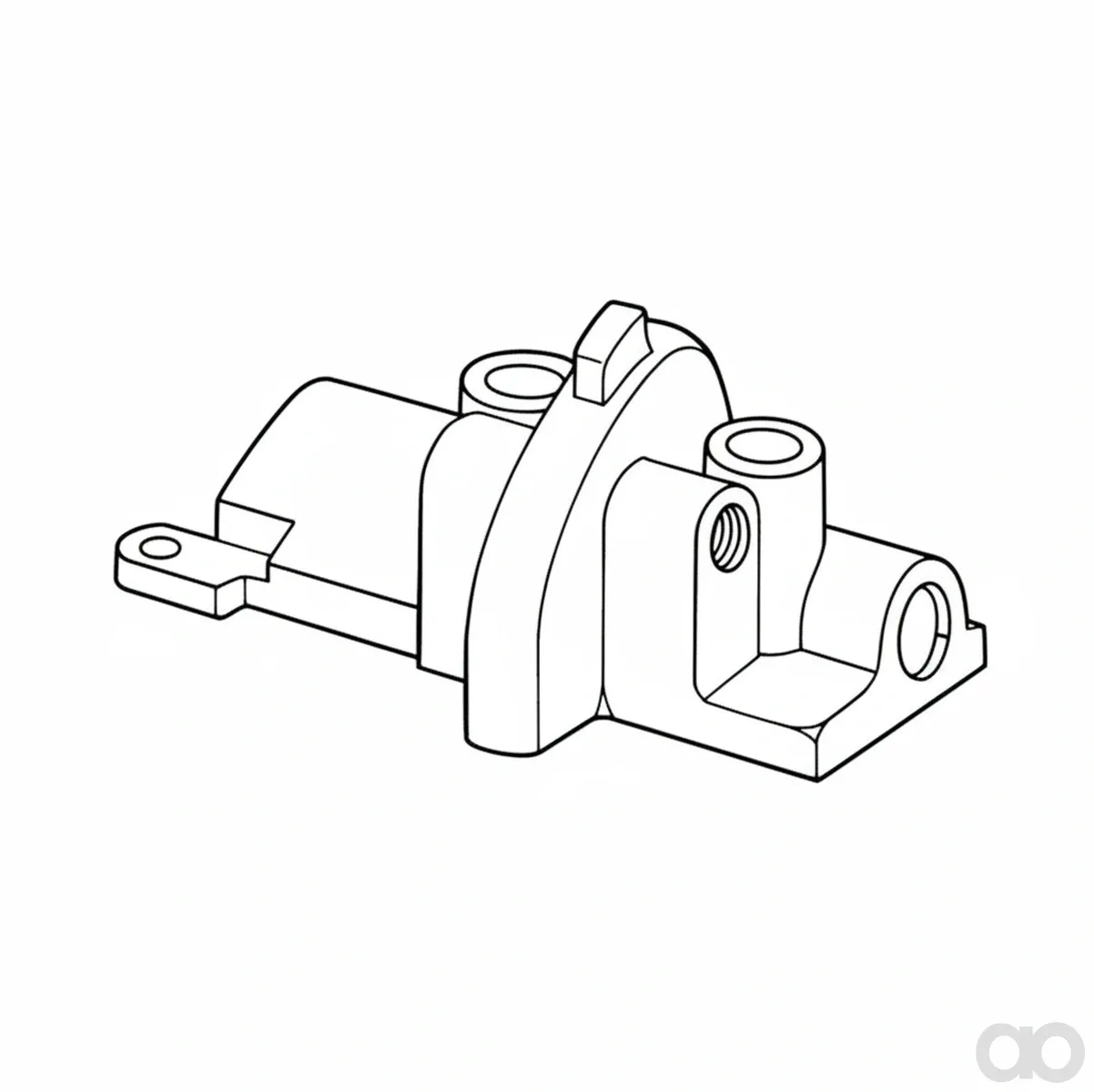 John Deere - T30750 - Cover - COVER,CLUTCH CONTROL VALVE