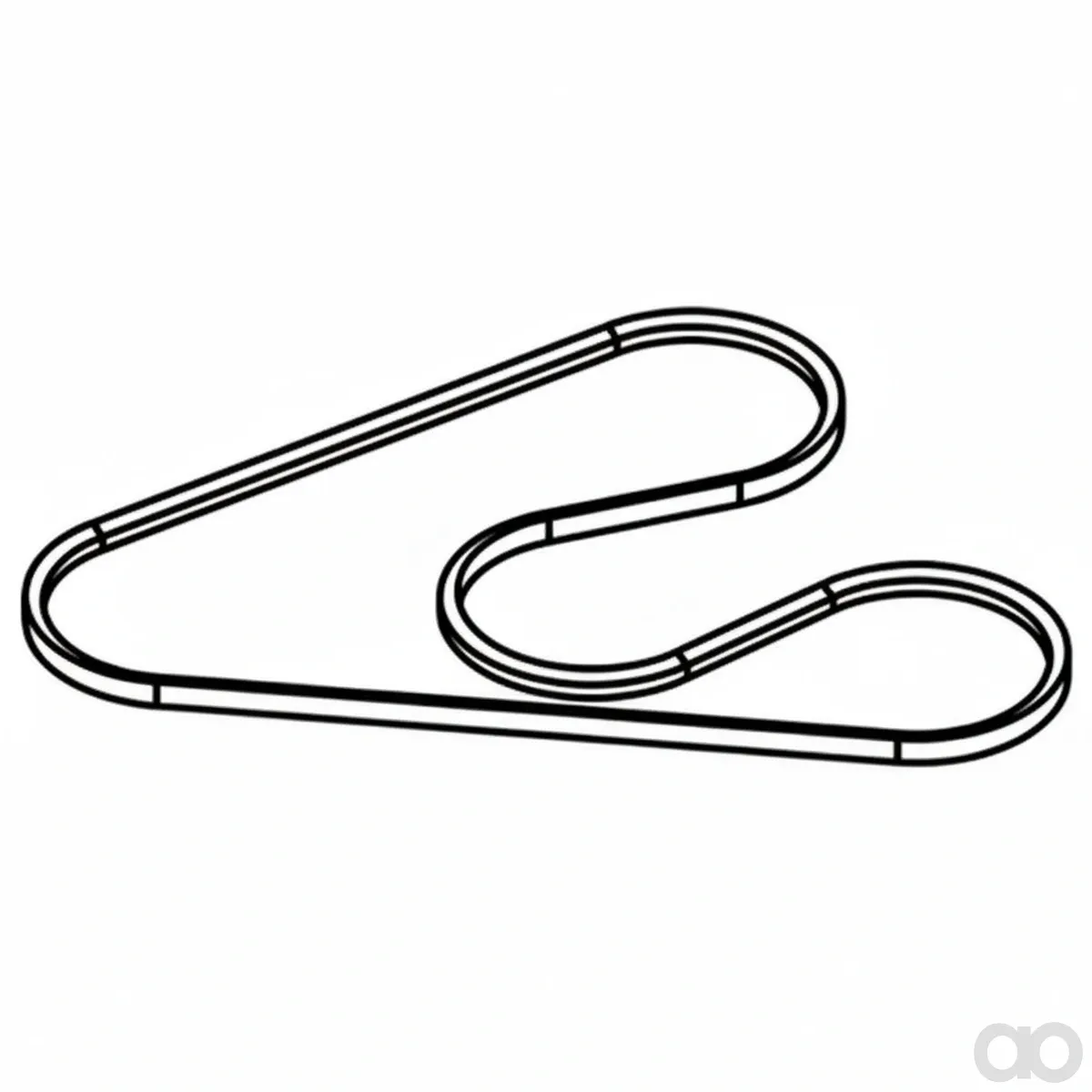 John Deere - TCU14538 - V-Belt - BELT, WIDE AREA MOWER RIGHT WING