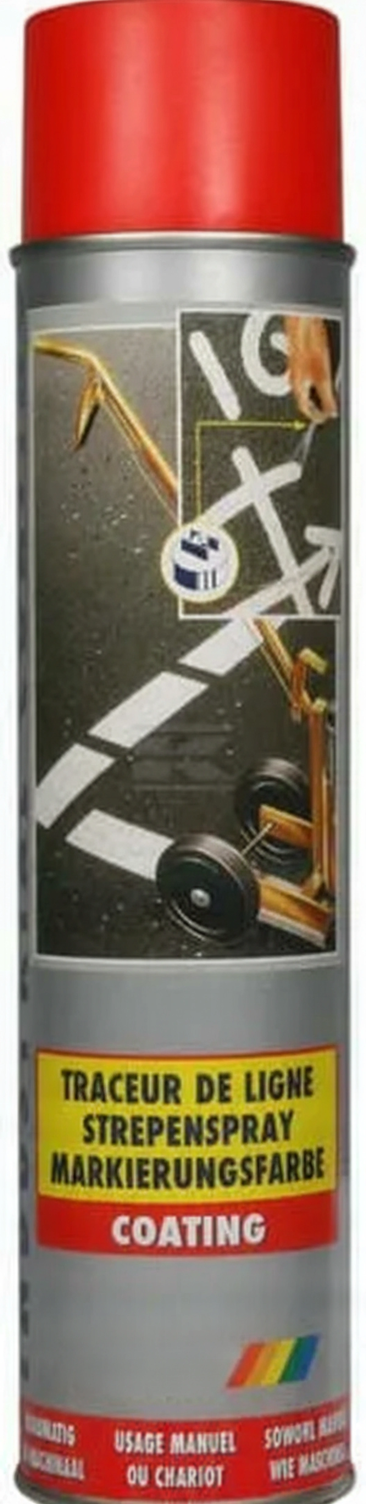 Kramp - 000221 - Line Spray (Non-Hand) Red