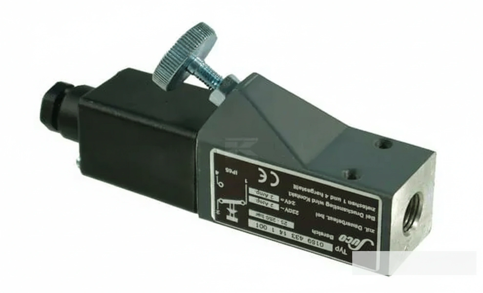 Kramp-0159433141001 - Push switch 25-250 bar NC/NO G1/4
