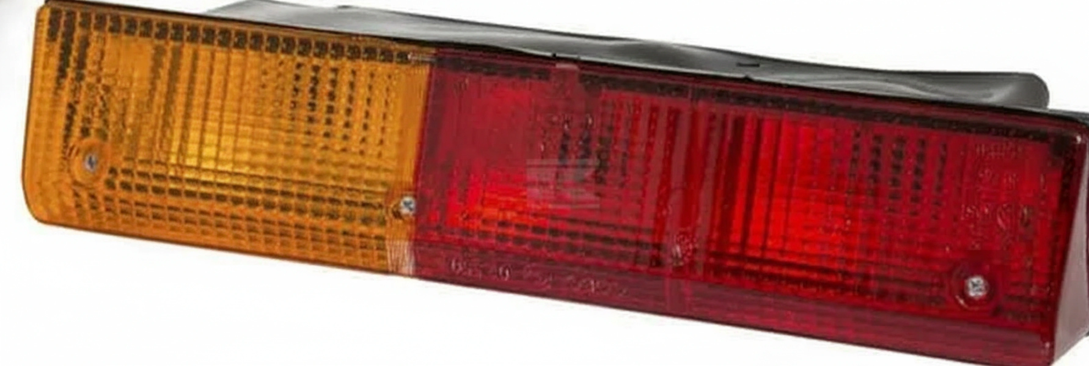 Kramp-02351000 - Rear light RH rectangular, red/amber, bolt on, 305x62x100mm Deutsch plug, Cobo