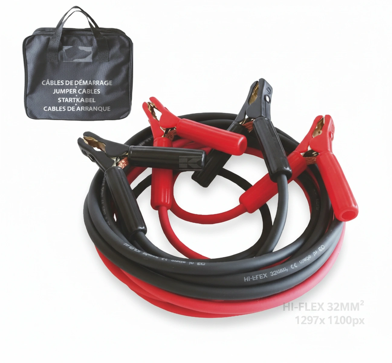 Kramp-056541gys - Jump lead set 35mm² 4.5m