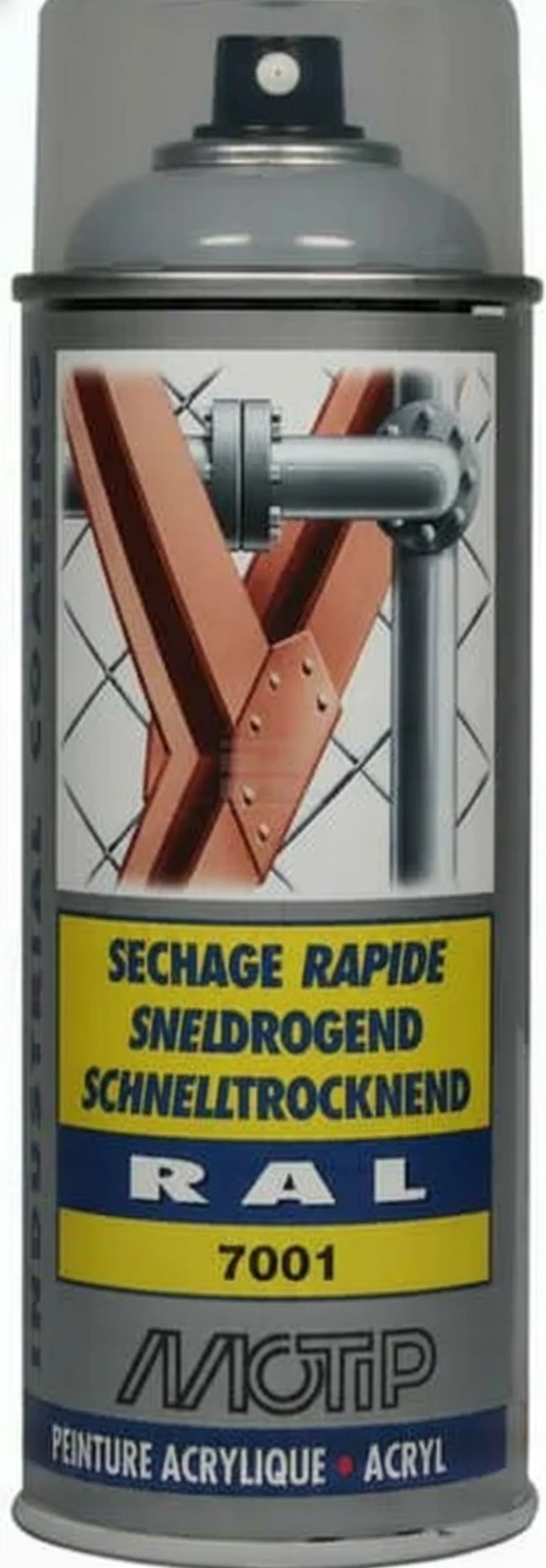 Kramp-07026 - RAL 7001 spray silver grey