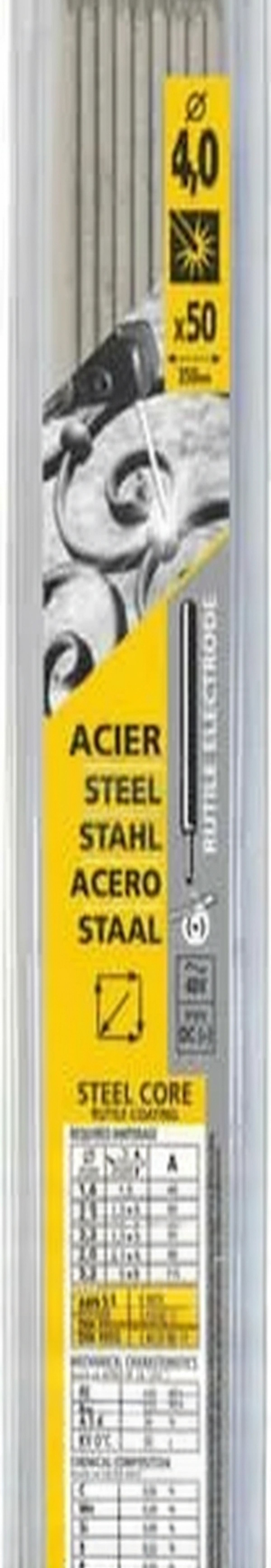 Kramp - 084452GYS - Rutile Welding Rod 4.0x350mm (50x)