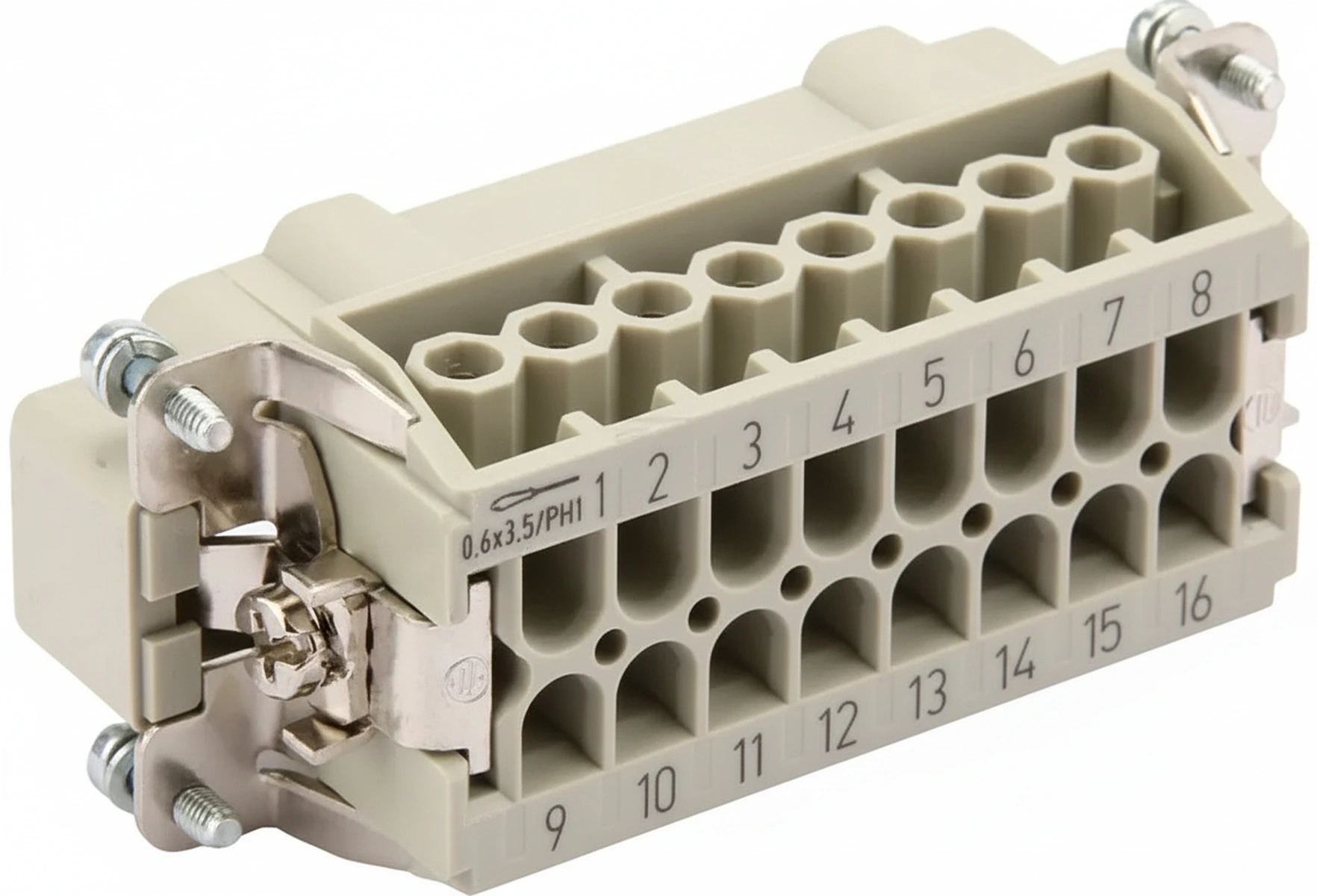 Kramp - 09330162601 - Pin Insert E 16P 1-16 Screw Connector