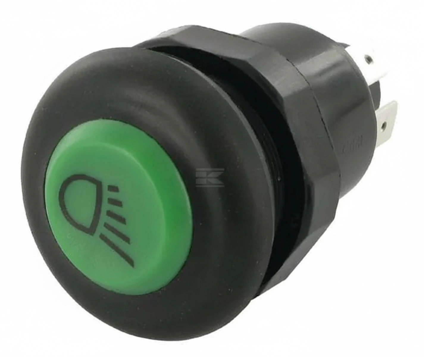 Kramp-11110210pn - Push switch, Work light, round, green