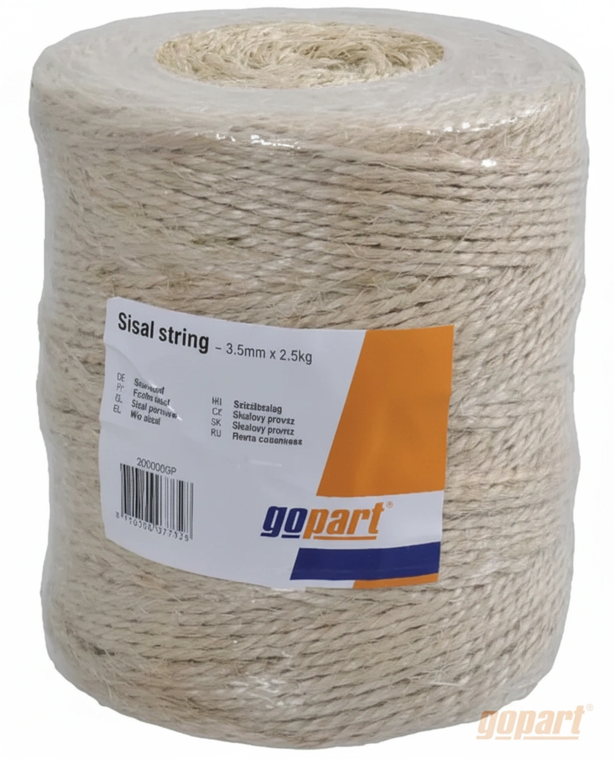 Kramp-200005gp - Sisal rope ca. 3.5mm x 500m