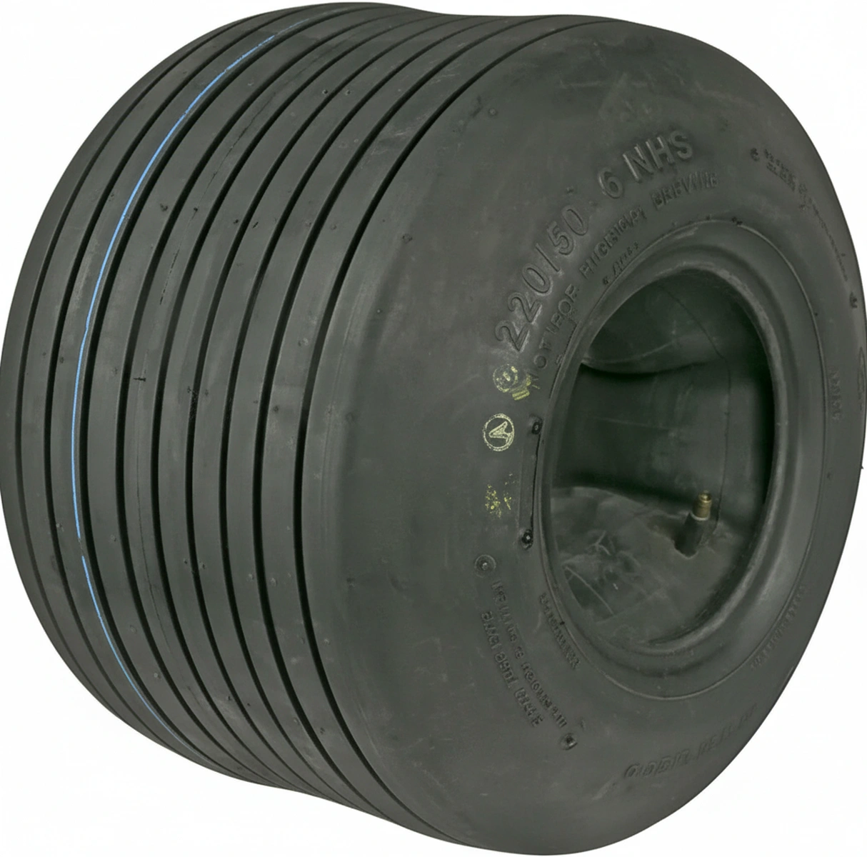 Kramp-2205066t510s - Tyre and tube 220/50-6, 6 Ply, straight valve, T-510