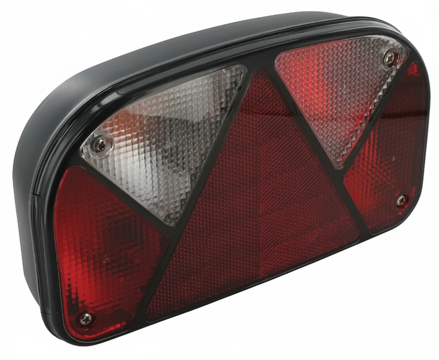 Kramp - 247000207 - Rear Light LH Rectangular 12V Red/Transparent