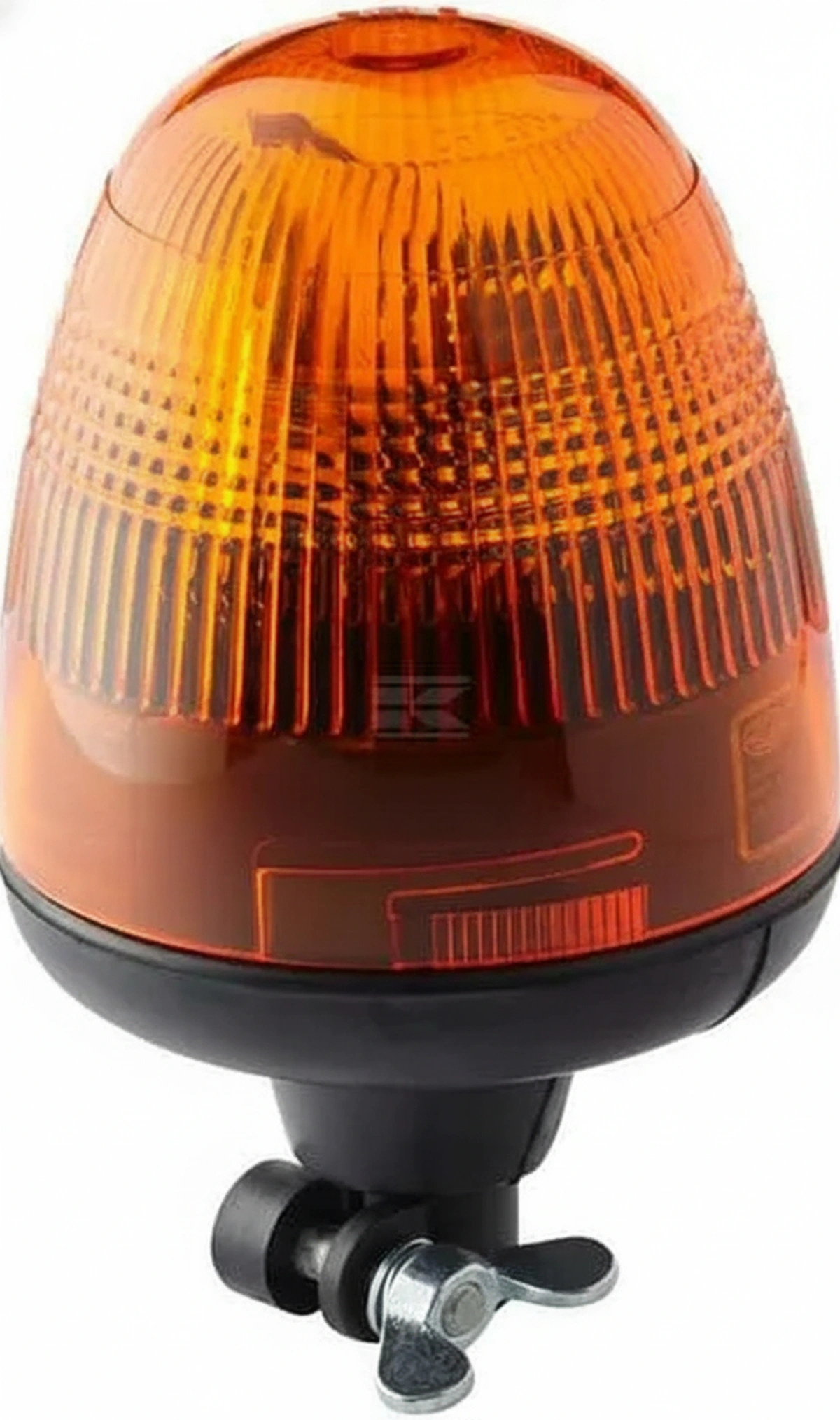 Kramp - 2RL006846001 - Rotating Beacon Halogen Round 12V Amber Rotaflex by Hella