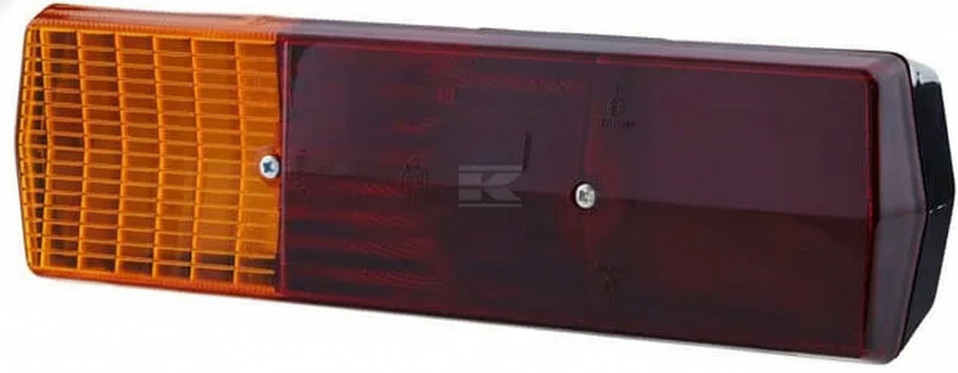 Kramp-2sd001688141 - Rear light RH rectangular, 12/24V, amber/red, bolt on, 330x78x95mm, Hella