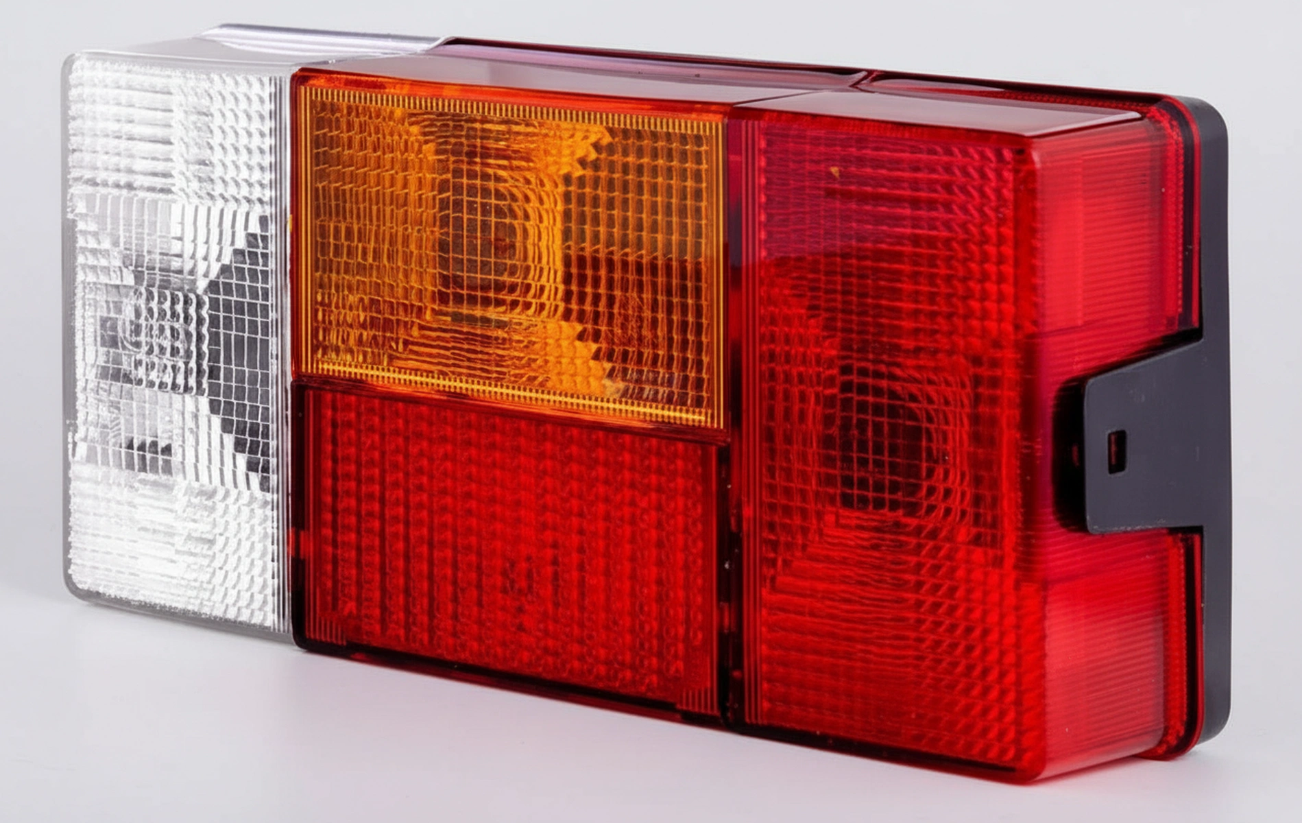 Kramp - 2VP006040121 - Rear Light RH Rectangular, 12/24V, Red/Orange/White, Bolt On, Hella