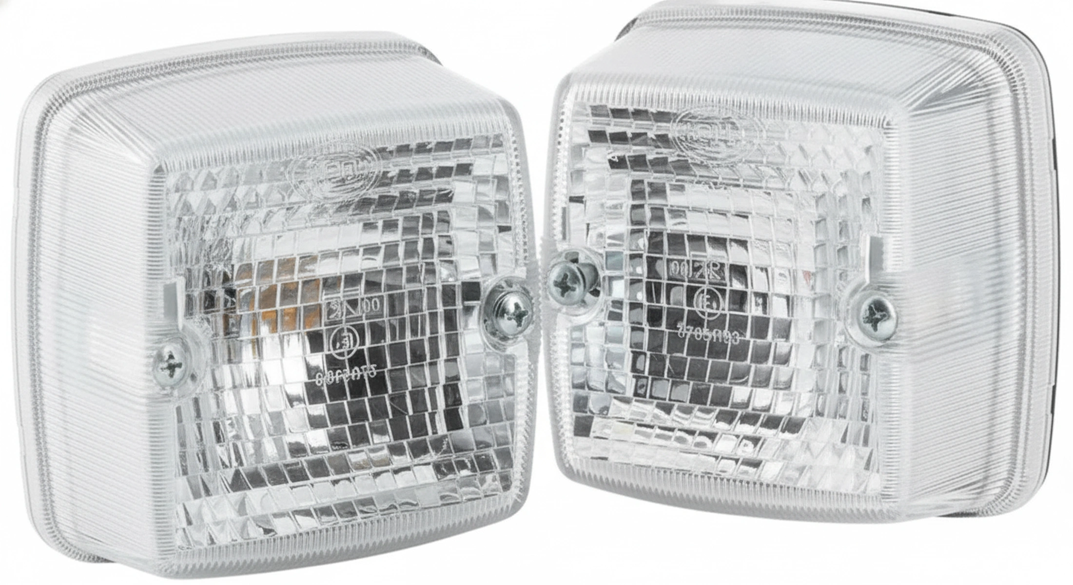Kramp - 2ZR003014091 - Reversing Light Square, 12/24V, White, Bolt On, Hella