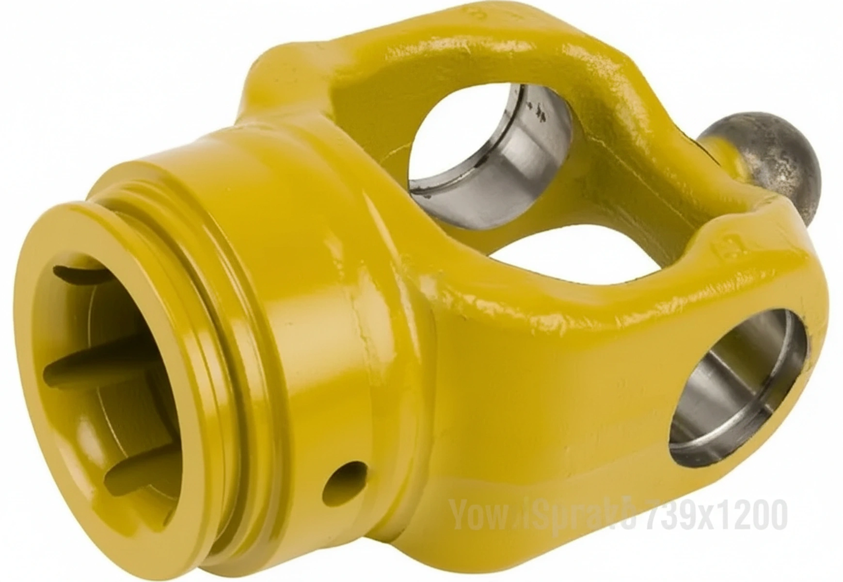 Kramp-3613104m - Yoke, Profile tube, 51x37mm, W2580 Walterscheid