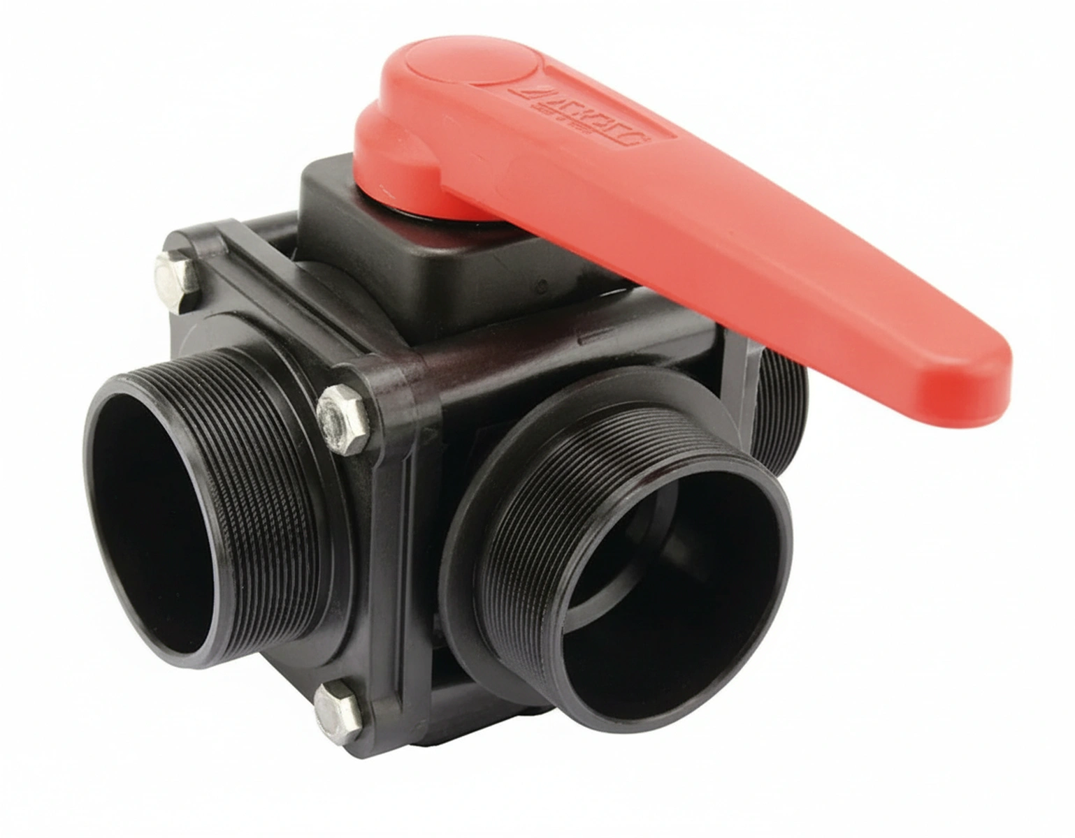 Kramp-453217e99 - Ball valve 3-W 3" S.S. T-Ball