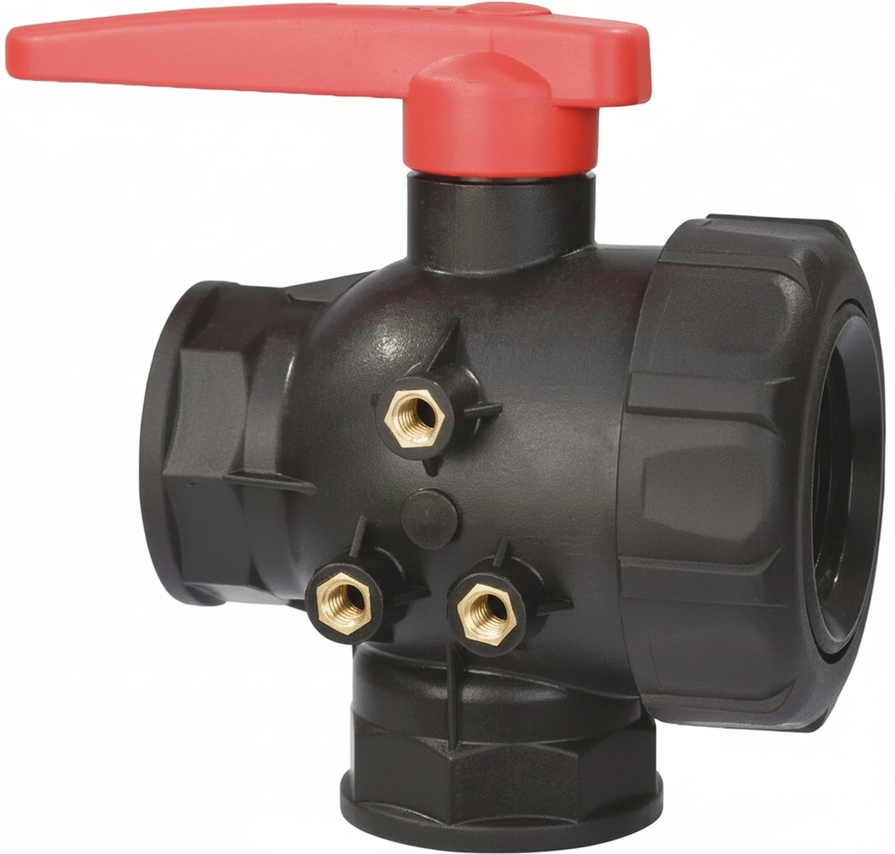 Kramp-45531117 - Ball valve 2" Continuous 3-way