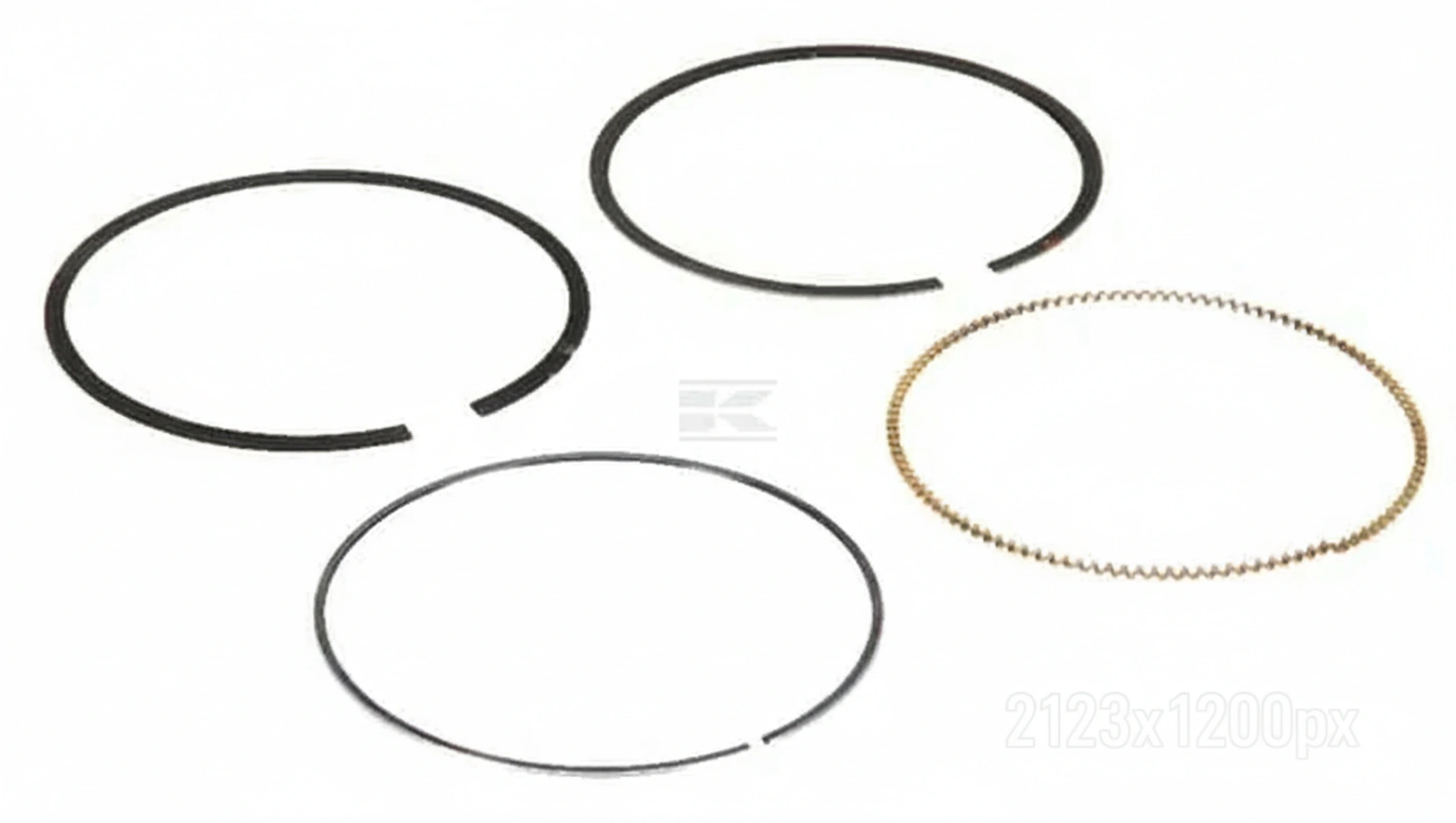Kramp-594437 - Piston ring set