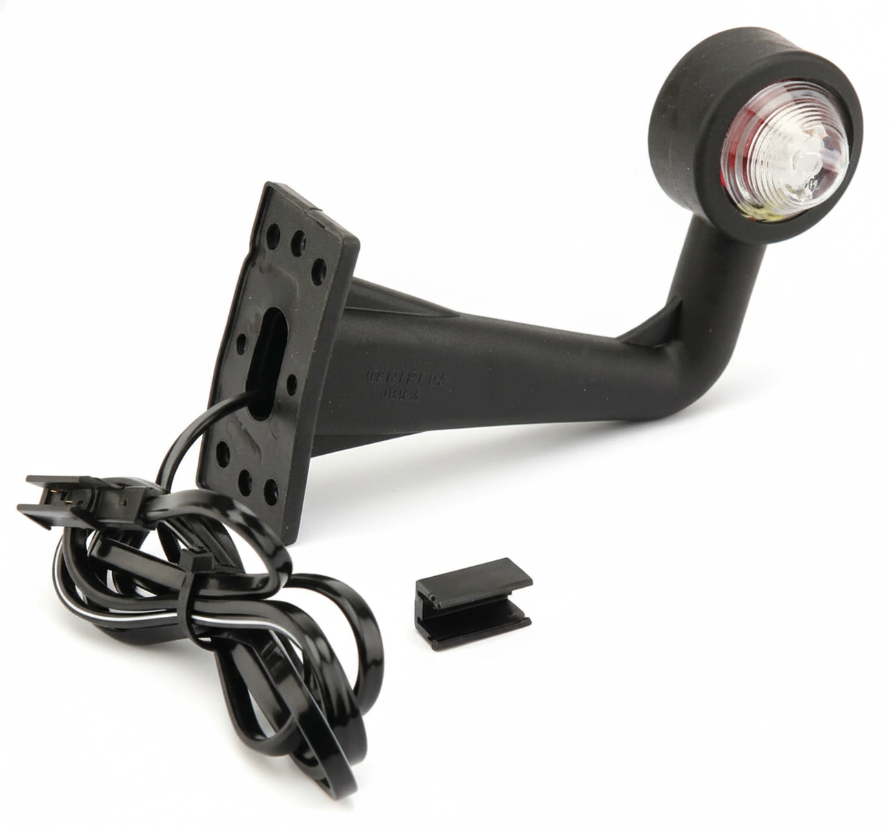 Kramp-6sl0084led175 - Marker light LH LED, round, 12/24V, red/transparent, bolt on