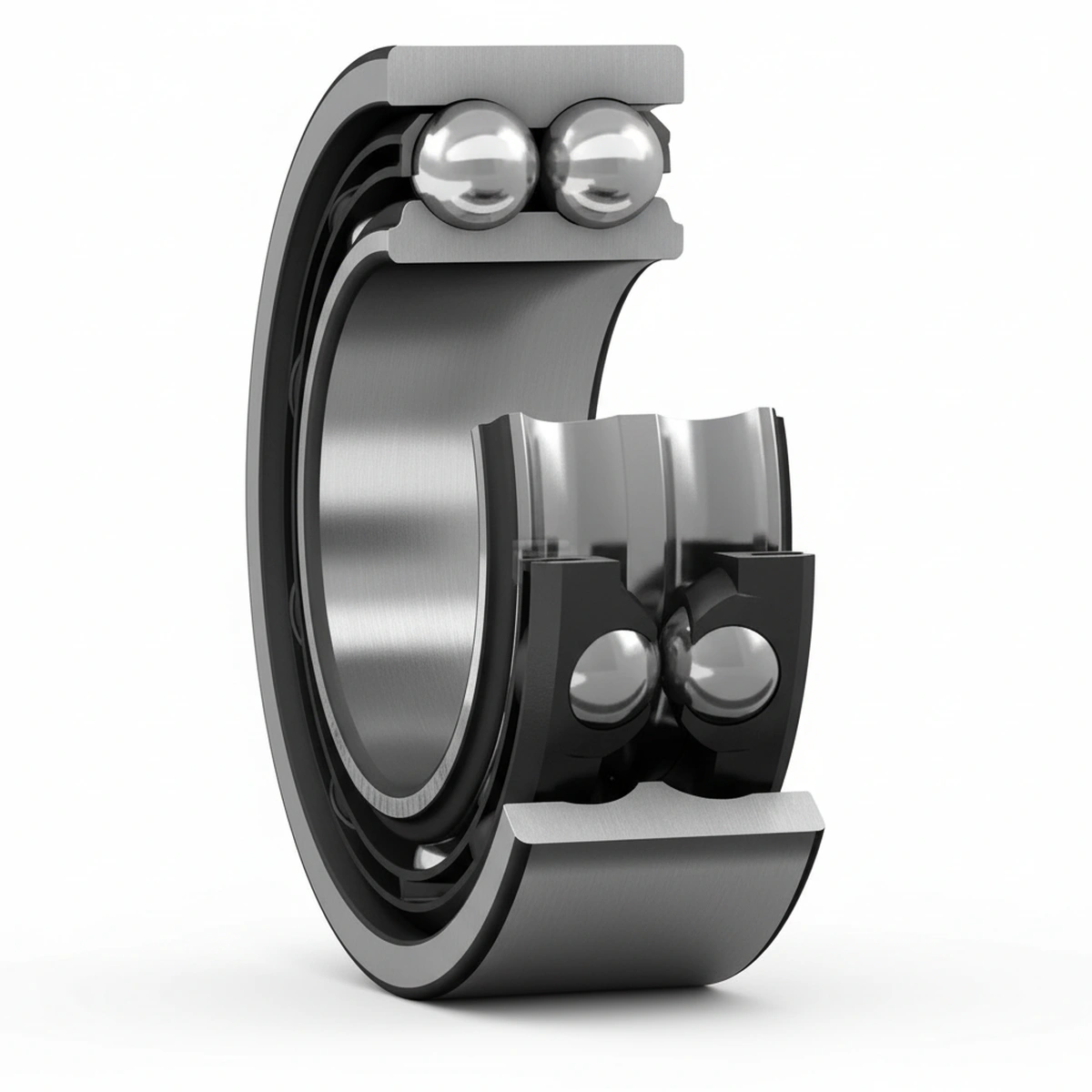 Kramp-75003306 - Angular contact ball bearing 30x72x30.2mm SKF